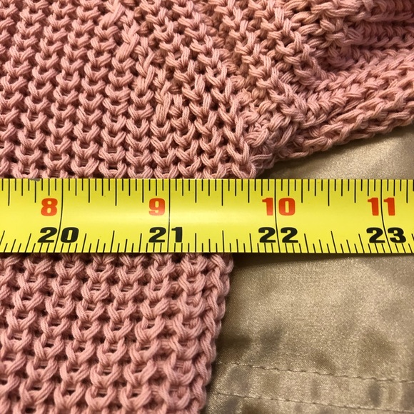 Vicolo Pastel Pink and White Cardigan size XL - Picture 4 of 10